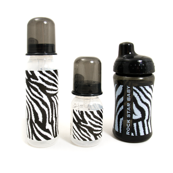 Rock Star Baby Zebra BOTTLE SET подаръчен комплект